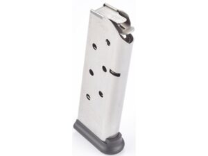 CM Products Railed Power Mag (RPM) Compact Magazine 1911 Officer 45 ACP 7-Round Stainless Steel For Sale