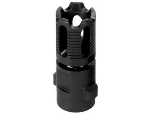 CMMG Bi-Lock QD Flash Hider Suppressor Adapter CMMG DefCan 2 Ti 5.56mm 1/2"-28 Thread Steel Matte For Sale