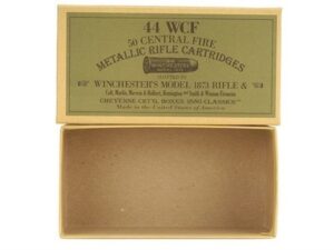 Cheyenne Pioneer Cartridge Box 44-40 WCF Chipboard Pack of 5 For Sale