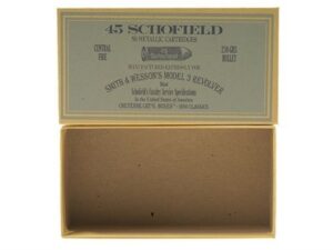 Cheyenne Pioneer Cartridge Box 45 S&W Schofield Chipboard Pack of 5 For Sale