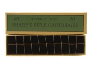 Cheyenne Pioneer Cartridge Box Sharps Rifle Chipboard Pack of 5 For Sale