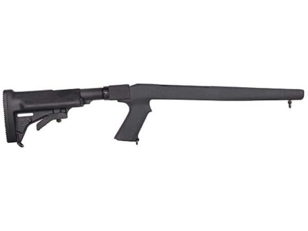 Choate 5-Position Collapsible Rifle Stock with Pistol Grip Marlin Camp 9/45 Synthetic Black For Sale