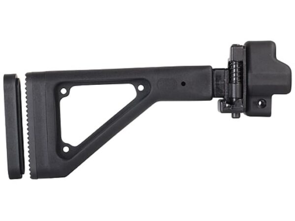 Choate Adjustable Side Folding Stock GSG-5 Steel and Synthetic Black For Sale