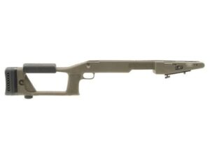 Choate Ultimate Sniper Rifle Stock Savage 110 Series Long Action Staggered Feed Blind Magazine 1.25" Barrel Channel Synthetic Olive Drab For Sale