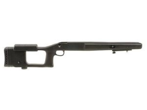 Choate Ultimate Varmint Rifle Stock Savage 10 Series Short Action Staggered Feed with 4.275" Screw Spacing Blind Magazine 1.25" Barrel Channel Synthetic Black For Sale