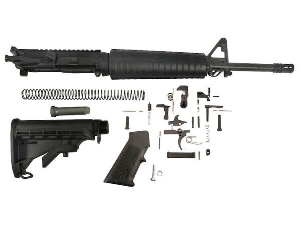 Del-Ton AR-15 Mid-Length Carbine Kit 5.56x45mm NATO 1 in 7" Twist 16" Chrome Lined Heavy Contour Barrel For Sale