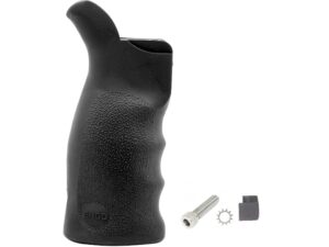 ERGO TDX-0 Tactical Deluxe Precision Sure Grip Pistol Grip AR-15 Zero Angle Rubber Black For Sale