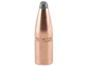 Factory Second Bullets 22 Caliber (224 Diameter) 80 Grain Spitzer with Cannelure Box of 100 (Bulk Packaged) For Sale