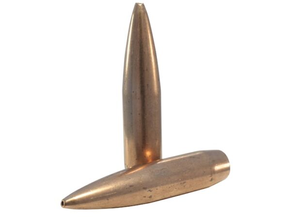 Factory Second Match Bullets 30 Caliber (308 Diameter) 208 Grain Hollow Point Boat Tail Box of 100 (Bulk Packaged) For Sale