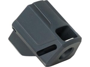 Faxon EXOS-515 Pistol Compensator Sig P320 9mm 1/2"-28 Thread Aluminum Black For Sale