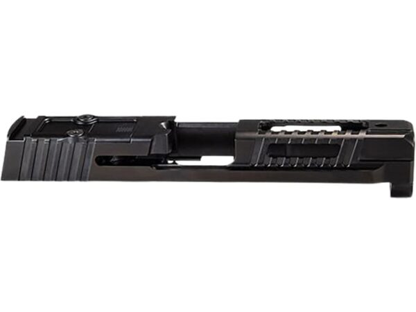 Faxon Hellfire Slide S&W M&P Full Size Multi Optic Cut Stainless Steel Black DLC For Sale