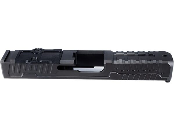 Faxon Patriot Slide Glock 19 Gen 3 RMR Cut Stainless Steel Black DLC For Sale