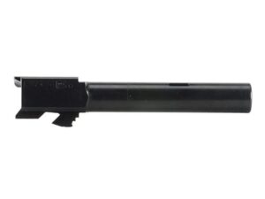 Glock Factory Barrel Glock 17C 9mm Luger 1 in 9.84" Twist 4.49" Carbon Steel Matte with Compensator For Sale
