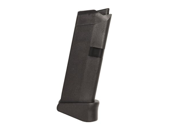 Glock Factory Magazine Glock 43 with Extension 9mm Luger 6-Round Polymer Black For Sale