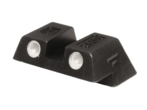 Glock Factory Rear Sight 6.1mm .240" Height Slim Fit Glock 42 and 43 Steel Black Tritium For Sale