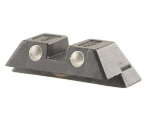 Glock Factory Rear Sight 6.5mm .256" Height Steel Black Tritium For Sale