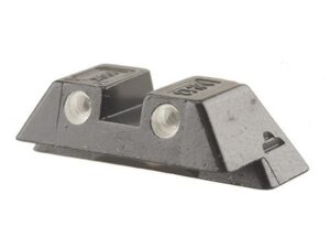 Glock Factory Rear Sight 6.9mm .271" Height Steel Black Tritium For Sale