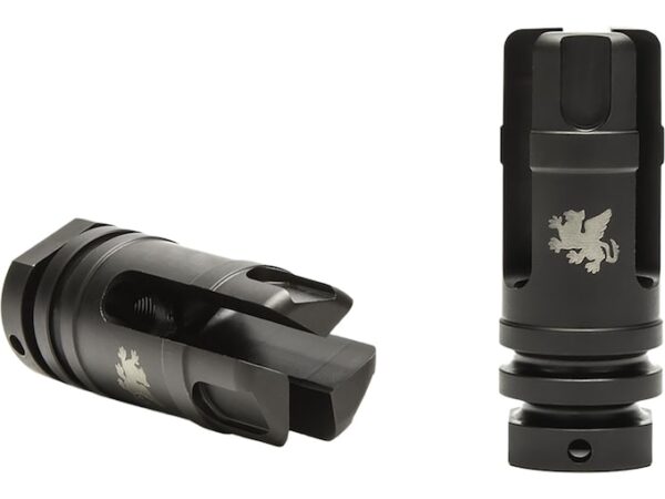 Griffin Armament M4SD 3-Prong Flash Hider Suppressor Adapter 1/2"-28 Thread 5.56mm Stainless Steel Nitride For Sale