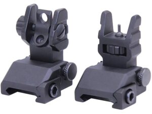 GunTec Rapid Acquisition Precision Sight Set AR-15 Aluminum Matte For Sale