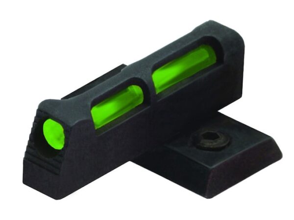 HIVIZ Front Sight Ruger SR22 Fiber Optic Steel Interchangeable Fiber Optic Green/Red For Sale