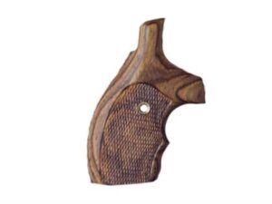 Hogue Bantam Grips with Top Finger Groove S&W J-Frame Round Butt Checkered For Sale