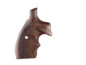 Hogue Bantam Grips with Top Finger Groove S&W N-Frame Round Butt Checkered For Sale