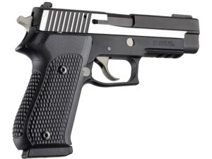 Hogue Extreme Series Grips Sig P210 American Model Non-Ambidextrous Piranha G10 Black For Sale