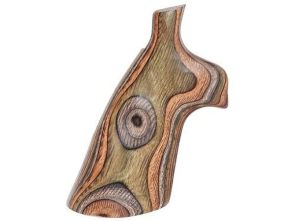 Hogue Fancy Hardwood Conversion Grips S&W N-Frame Round to Square Butt For Sale