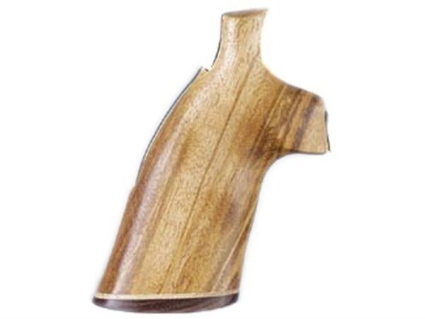Hogue Fancy Hardwood Conversion Grips with Accent Stripe S&W N-Frame Round to Square Butt Goncalo Alves For Sale