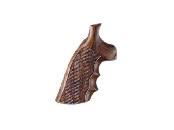 Hogue Fancy Hardwood Conversion Grips with Finger Grooves S&W K