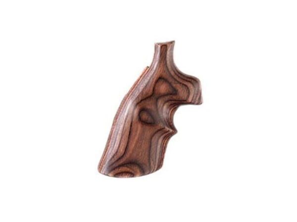Hogue Fancy Hardwood Conversion Grips with Top Finger Groove S&W K