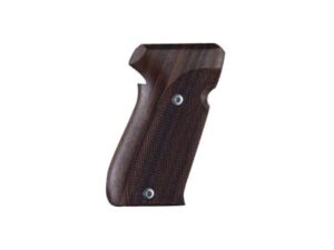 Hogue Fancy Hardwood Grips Sig Sauer P220 Side Magazine Release Checkered For Sale