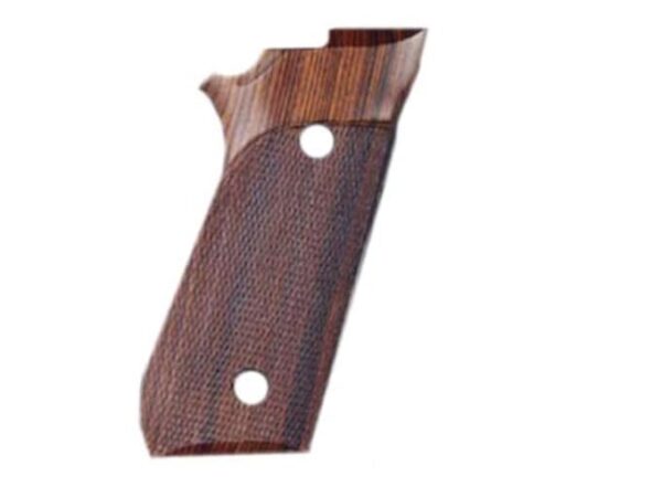 Hogue Fancy Hardwood Grips Taurus PT99 with Frame Mounted Safety Checkered For Sale