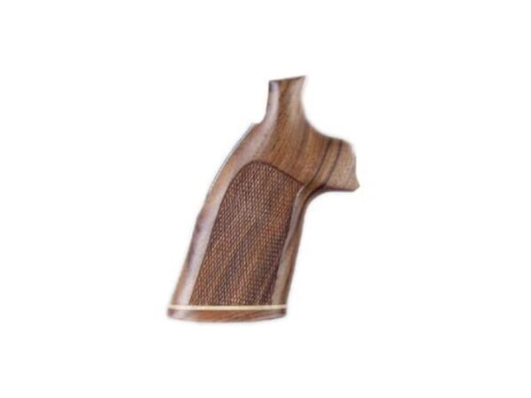 Hogue Fancy Hardwood Grips with Accent Stripe Dan Wesson Small Frame Checkered For Sale