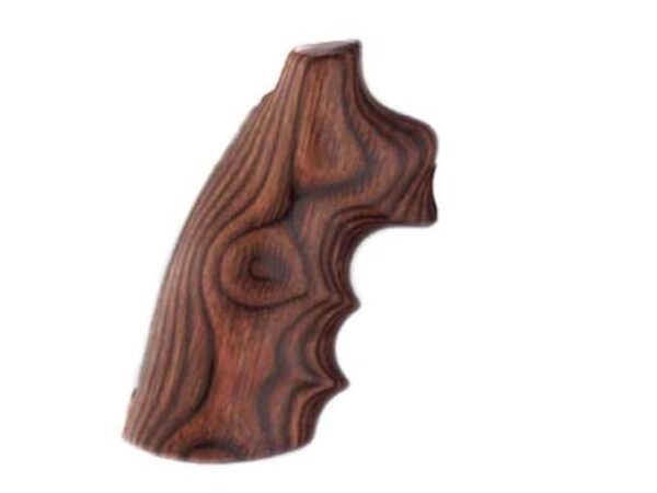 Hogue Fancy Hardwood Grips with Finger Grooves Colt Python For Sale