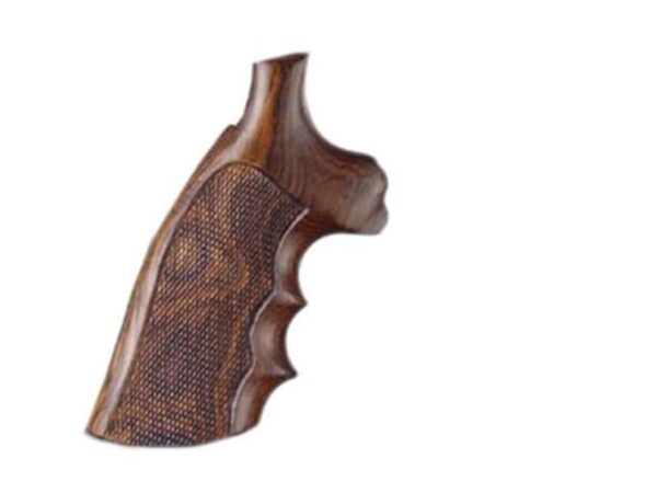 Hogue Fancy Hardwood Grips with Finger Grooves Ruger Speed Six Checkered Cocobolo For Sale