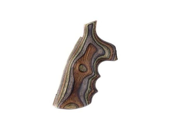 Hogue Fancy Hardwood Grips with Finger Grooves S&W N-Frame Square Butt For Sale