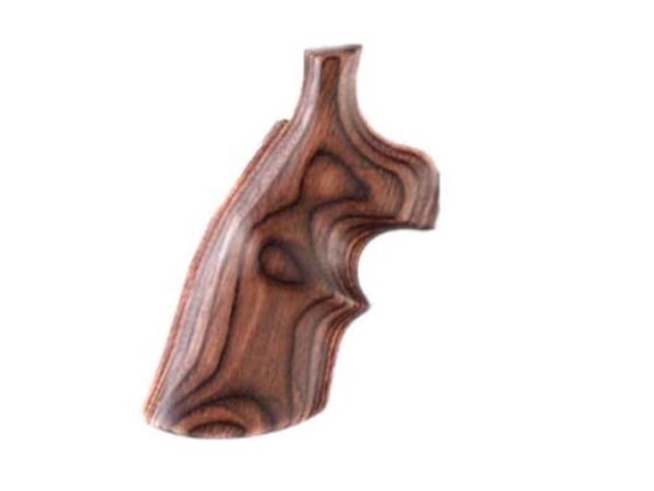 Hogue Fancy Hardwood Grips with Top Finger Groove Colt Anaconda