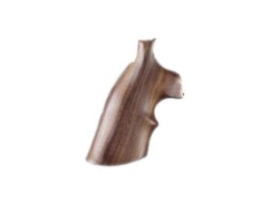 Hogue Fancy Hardwood Grips with Top Finger Groove Ruger GP100