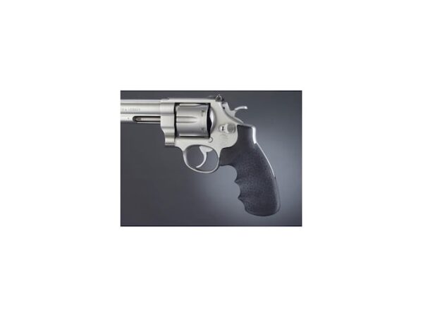 Hogue Monogrip Grips S&W N-Frame Round Butt Rubber Black For Sale