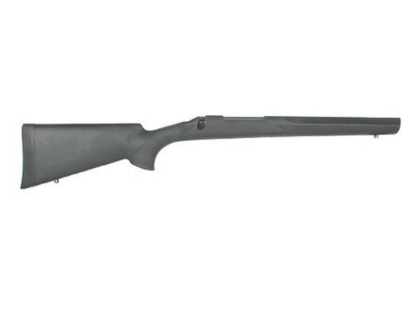 Hogue Rubber OverMolded Rifle Stock Remington 700 BDL Short Action Varmint Barrel Channel Full Bed Synthetic Black For Sale