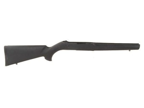 Hogue Rubber OverMolded Rifle Stock Ruger 10/22 Magnum Standard Barrel Channel Synthetic Black For Sale
