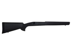 Hogue Rubber OverMolded Rifle Stock Winchester Model 70 Long Action Varmint Pillar Bed Synthetic Black For Sale
