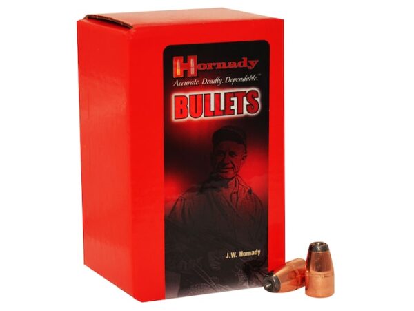Hornady InterLock Bullets 45 Caliber (458 Diameter) 300 Grain Hollow Point Box of 50 For Sale