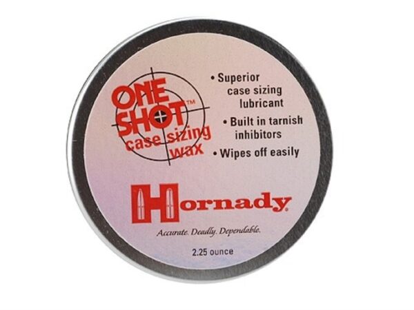 Hornady One Shot Case Sizing Wax 2 oz For Sale
