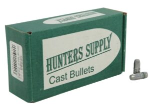 Hunters Supply Hard Cast Bullets 30 Caliber (311 Diameter) 154 Grain Lead Flat Point For Sale