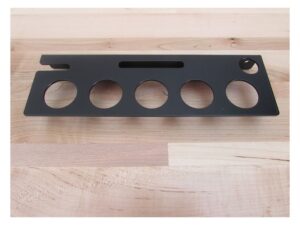 Inline Fabrication 5-Hole Die and Bushing Holder for Hornady Lock-N-Load Black For Sale