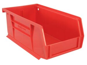 Inline Fabrication Increased Capacity Bullet Bin Red For Sale