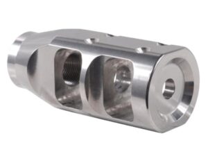 JP Enterprises Standard Compensator Muzzle Brake 223 caliber 1/2"-28 Thread .875" Outside Diameter Threaded End Stainless Steel For Sale