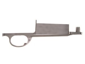 Jerry Fisher Trigger Guard Assembly with Round Bottom Floorplate Mauser 98 Steel in the White For Sale